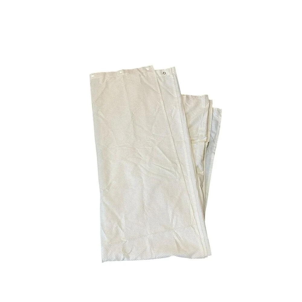 Sonoma Tub Size Shower Curtain Cream